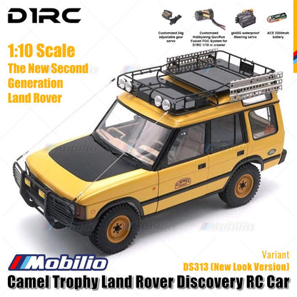 D1RC Camel Trophy Land Rover Discovery DS313 1/10 Scale 313mm Wheelbase RC Car Adventure