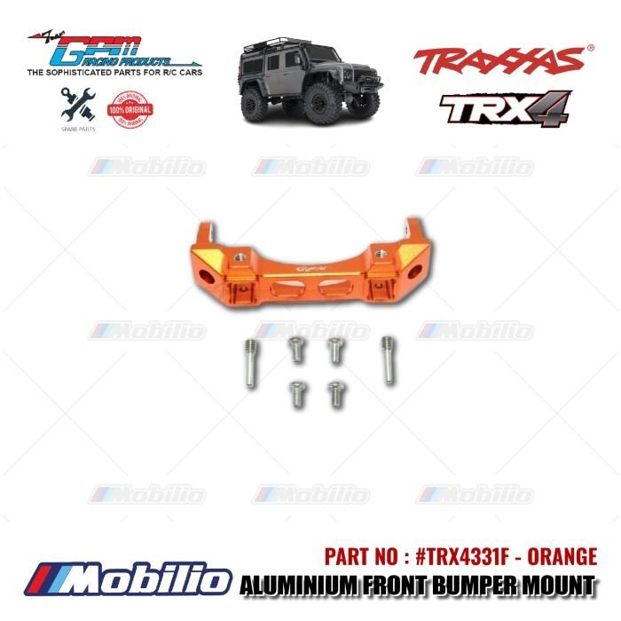 GPM Part #TRX4331F Aluminium Front Bumper Mount RC Upgrade Traxxas TRX-4 Crawler Adventure