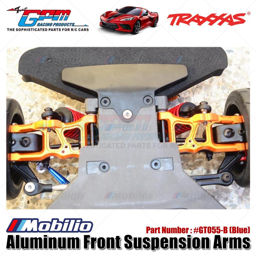 GPM Part #GT055 Aluminum Front Suspension Arms For 1/10 Traxxas Ford GT 4-Tec 2.0 83056-4 / 4-Tec 3.0 93054-4 Upgrade Parts
