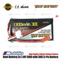 Baterai Vant 2S 7.4V 1300 mAh 30C Baterai RC Lithium Polimer