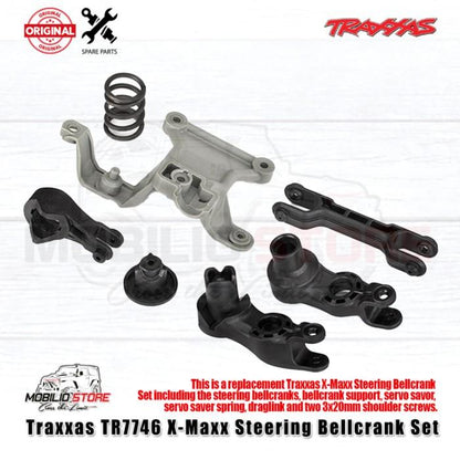 Traxxas Part #7746 Steering Bellcrank Set for X-Maxx Monster Truck