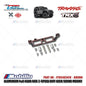 GPM Part #TRX4034FR Aluminum Front Rear Gear Box 2-speed Differential Lock Servo Mount Traxxas TRX-4 TRX-6 Trail Crawler
