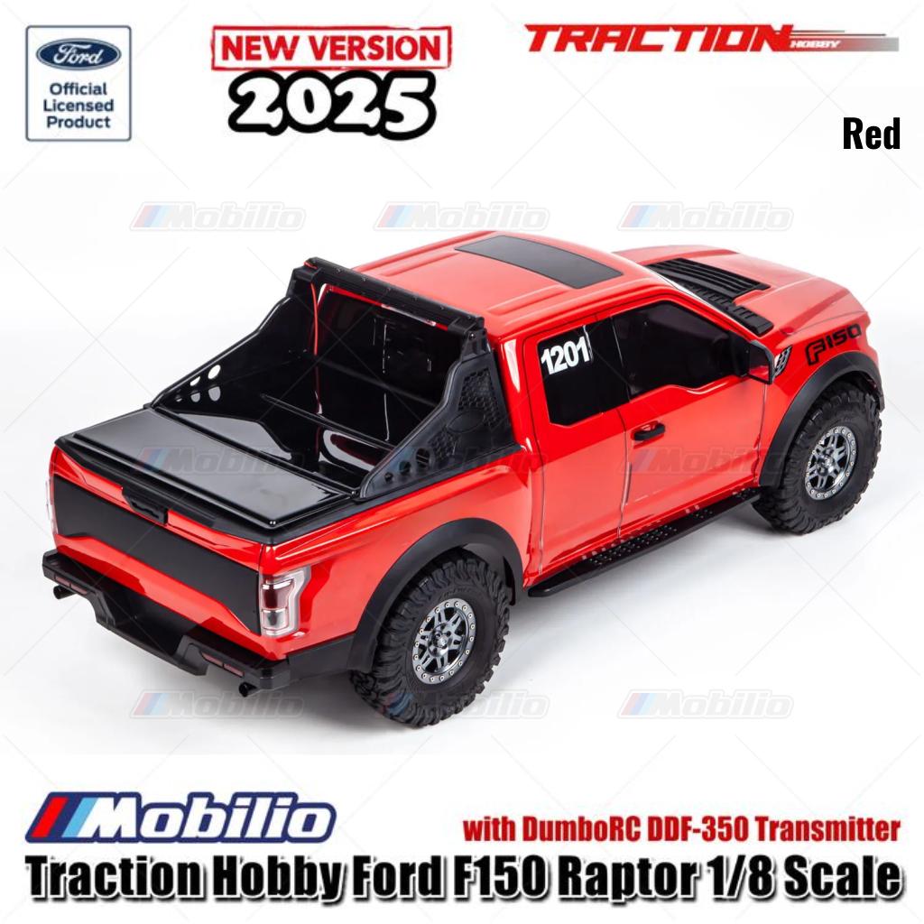 Traction Hobby Ford F150 Raptor Skala 1/8 RTR RC Crawler Adventure Car Versi Baru 2025