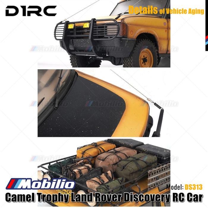 D1RC Camel Trophy Land Rover Discovery DS313 1/10 Scale 313mm Wheelbase RC Car Adventure