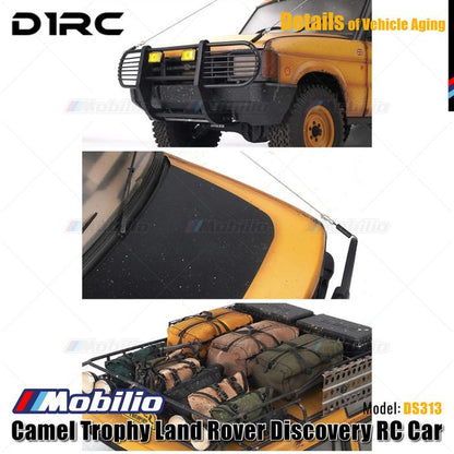 D1RC Camel Trophy Land Rover Discovery DS313 1/10 Scale 313mm Wheelbase RC Car Adventure