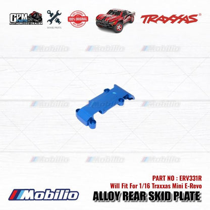 GPM Part #ERV331R Alloy Rear Skip Plate Traxxas 1:16 Mini E-Revo / Slash - 1 Pc