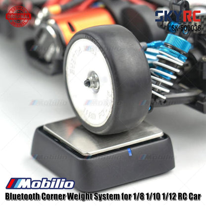 SKYRC Part #SK-500036 Sistem Bobot Sudut Bluetooth untuk Mobil RC 1/8 1/10 1/12