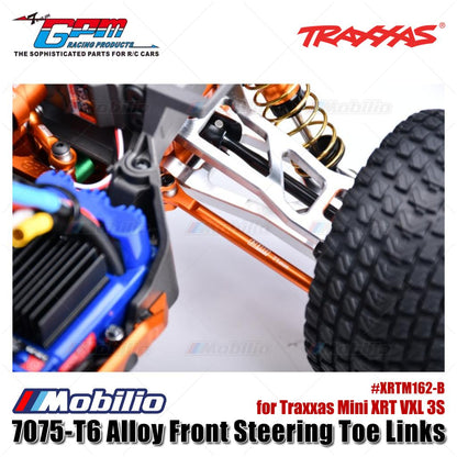 GPM Part #XRTM162-B 7075-T6 Alloy Front Steering Toe Links for Traxxas Mini XRT VXL 3S Upgrade