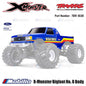 Traxxas 77036-4 X-Monster Chassis X-Maxx Toughness Monster Truck Style Fully Assembled with TQi 2.4 GHz Radio System VXL-8s Brushless Power System Belted Chevron Tires and MT body Dijual Terpisah 7691-BLK