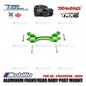 GPM Part #TRX4201FRB Aluminum Front / Rear Body Post Mount Traxxas TRX-4 TRX-6 Trail Crawler
