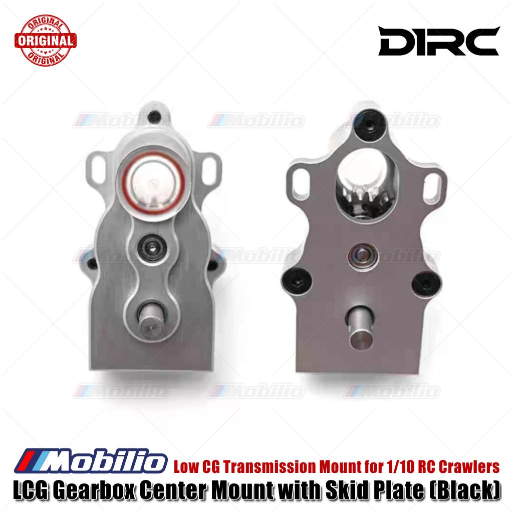 D1RC LCG Gearbox Center Mount dengan Skid Plate Dudukan Transmisi LCG untuk Crawler RC 1/10