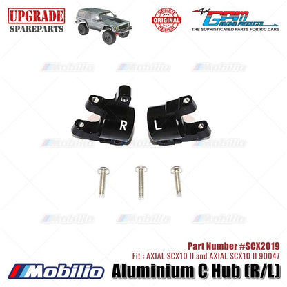 GPM Part #SCX2019 Aluminium C Hub AX31382 RC Upgrade Axial SCX10 II Crawler Adventure