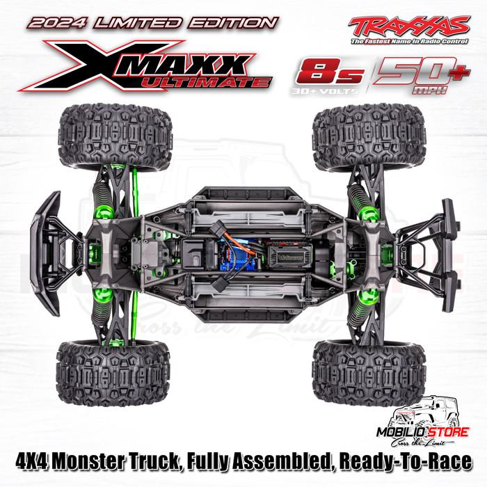 Traxxas 77097-4 X-Maxx XMaxx Ultimate 1/6 Monster Truck 8s Brushless TQI RTR 4WD TQI TSM RTR Clipless