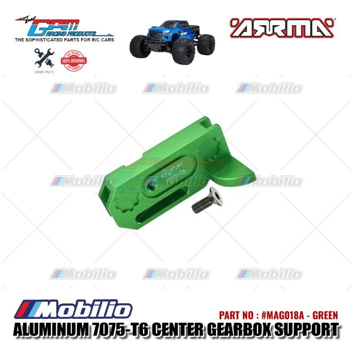 GPM Part #MAG018A Aluminum 7075-T6 Center Gearbox Support RC Upgrade Arrma Granite 4x4 Mega Monster Truck