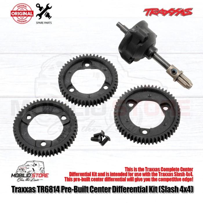 Traxxas Part #6814 Pre-Built Center Diffrential Kit for Slash Rustler
