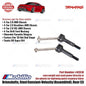 Traxxas Part #8351X Rear Steel Driveshafts Constant-Velocity (Assembled) 4-Tec Chassis
