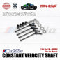 Traxxas Part #8996X Driveshafts Steel Constant-Velocity Assembled Front or Rear for WideMaxx Suspension Arms RC Maxx Monster Truck