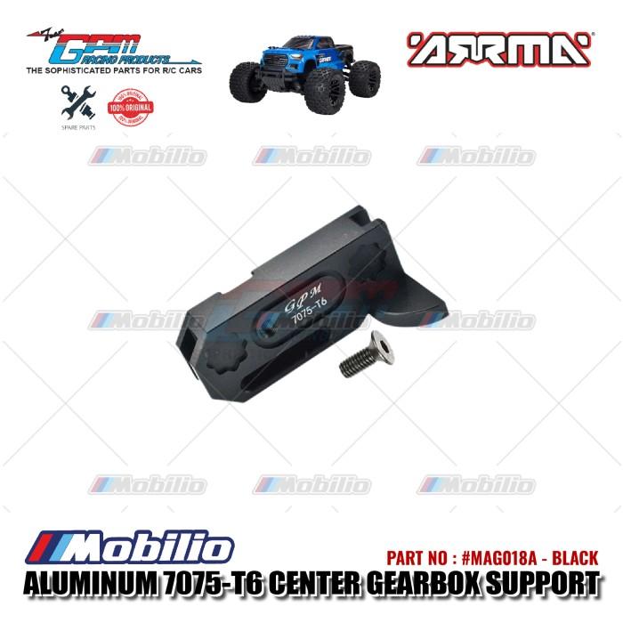 GPM Part #MAG018A Aluminum 7075-T6 Center Gearbox Support RC Upgrade Arrma Granite 4x4 Mega Monster Truck