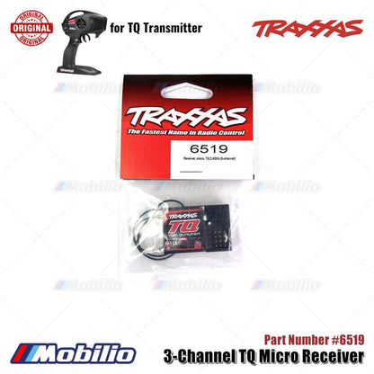 Traxxas Part #6519 3-Channel TQ Micro Receiver for TQ Transmitter