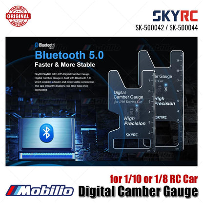 SKYRC Bagian #SK-500042 / SK-500044 Pengukur Camber Digital untuk Mobil RC 1/10 atau 1/8