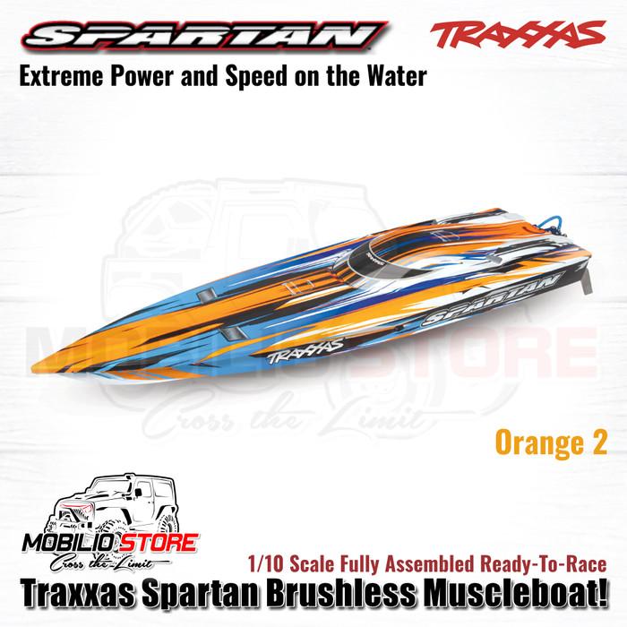 Traxxas Spartan Brushless Muscle Boat 1/10 Scale Fully Assembled RTR