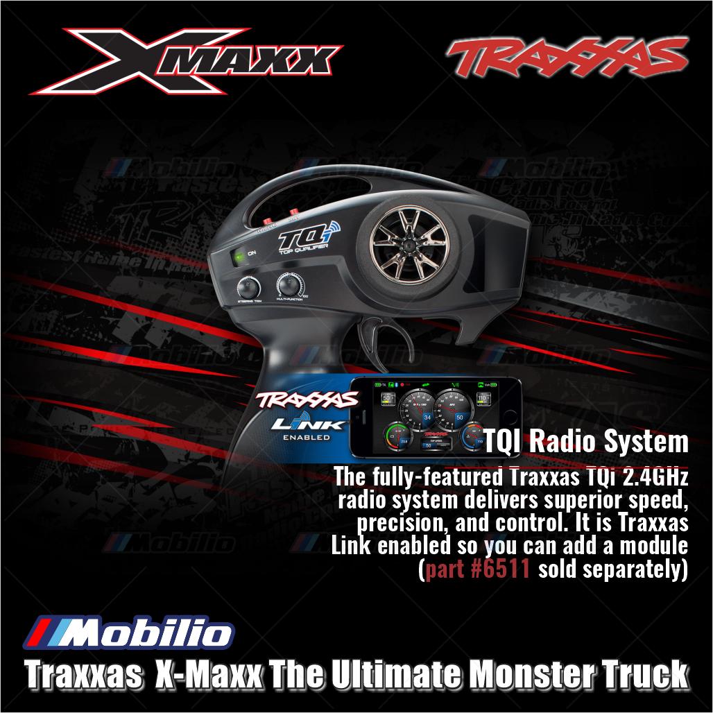 Traxxas 77086-4 X-Maxx XMaxx 1/6 Monster Truck 8s Brushless 2.4GHz RTR 4WD TQI Clipless