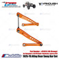 GPM Part #H10312 7075-T6 Alloy Rear Sway Bar Set for Vanquish 1/10 H10 Optic Yokohama Sparco RTR