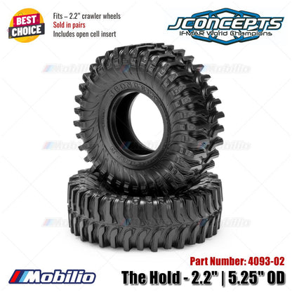 JConcepts #4093-02 The Hold - 2.2" (5.25" OD) Fits – 2.2" Crawler Wheel