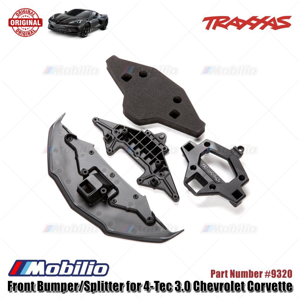 Traxxas Part #9320 Front Bumper/Splitter for 4-Tec 3.0 RC Chevrolet Corvette Stingray