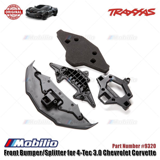 Traxxas Part #9320 Front Bumper/Splitter for 4-Tec 3.0 RC Chevrolet Corvette Stingray