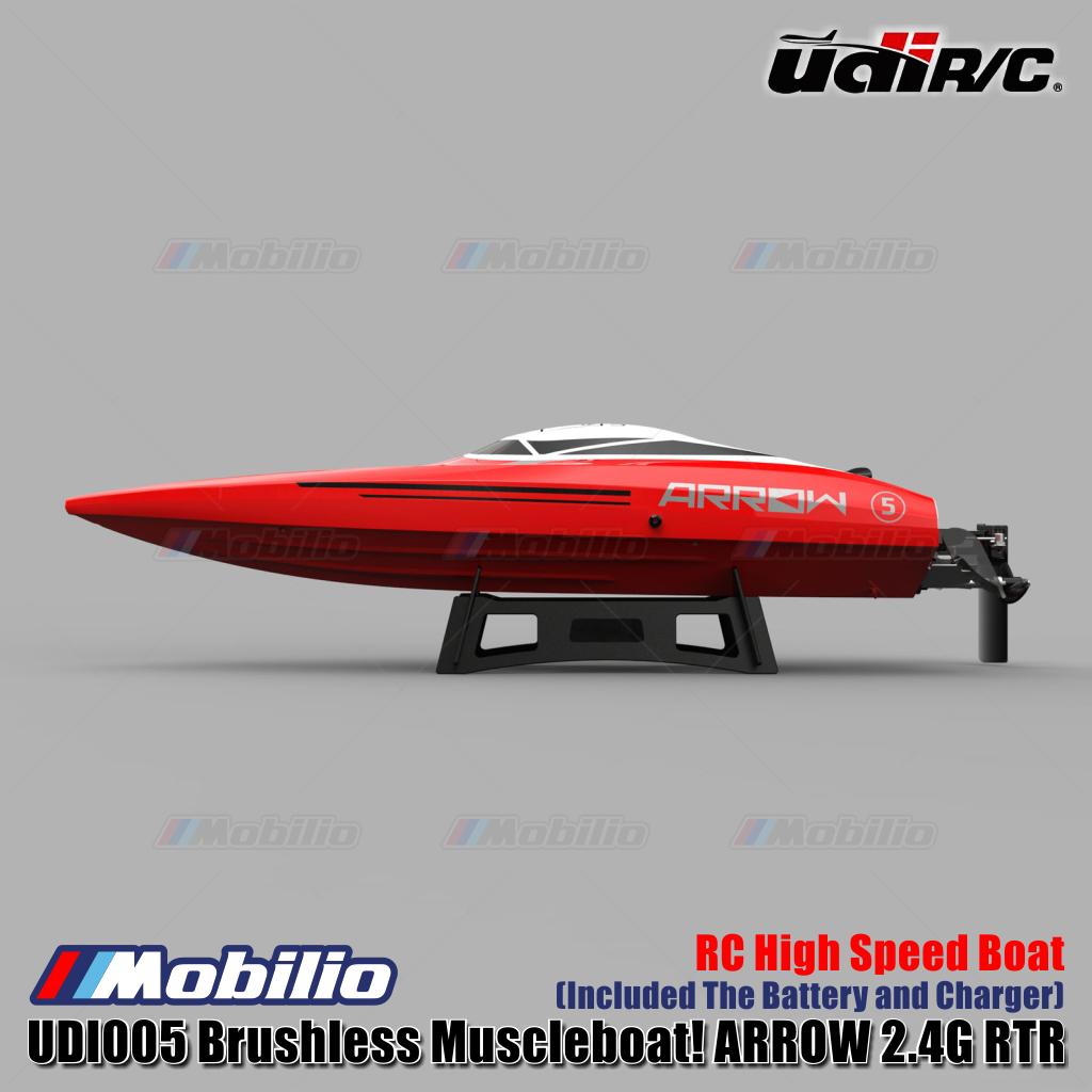 UDIR/C UDI005 Brushless Muscleboat! ARROW 2.4G RC High Speed Boat RTR