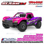 Traxxas 108164-1 Mini Slash 4WD Short Course Truck Rakitan Lengkap RTR Body Tanpa Klip Sistem Tenaga Brushless TQ 2.4GHz BL-2S