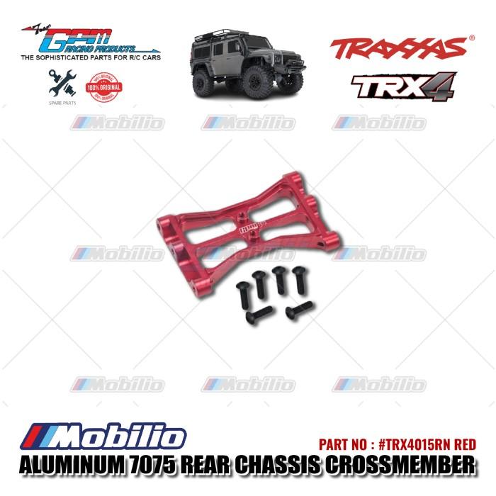 GPM Part #TRX4015RN Aluminum 7075 Rear Chassis Crossmember RC Upgrade Traxxas TRX-4 TRX-6 Crawler Adventure