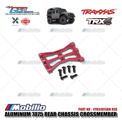 GPM Part #TRX4015RN Aluminum 7075 Rear Chassis Crossmember RC Upgrade Traxxas TRX-4 TRX-6 Crawler Adventure