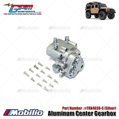 GPM Part #TRX4038 Aluminum Center Gearbox for RC TRX-4 Trail Crawler / TRX-6 Upgrade Parts