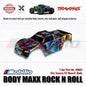 Traxxas Part #8931 Body Maxx Rock n Roll Painted Decals Applied fits V2 Maxx with Extended Chassis 352mm Wheelbase