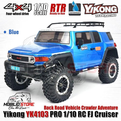 Yikong YK4103 Pro 1/10 RC Rock Road Vehicle Crawler Adventure RTR