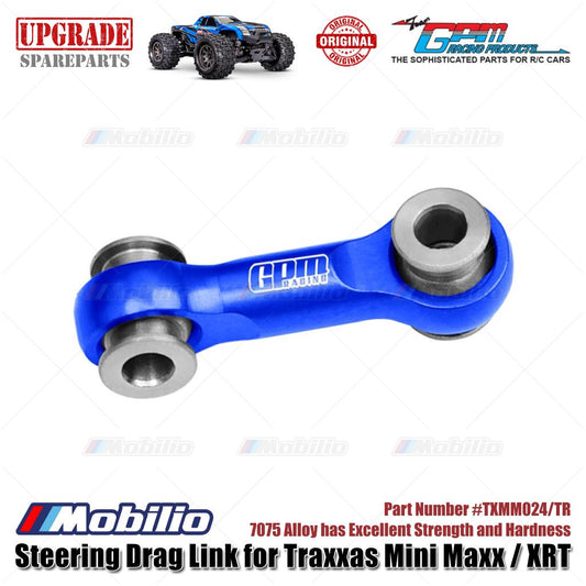 GPM Part #TXMM024/TR 7075 Alloy Steering Drag Link for Traxxas Mini Maxx / Mini XRT