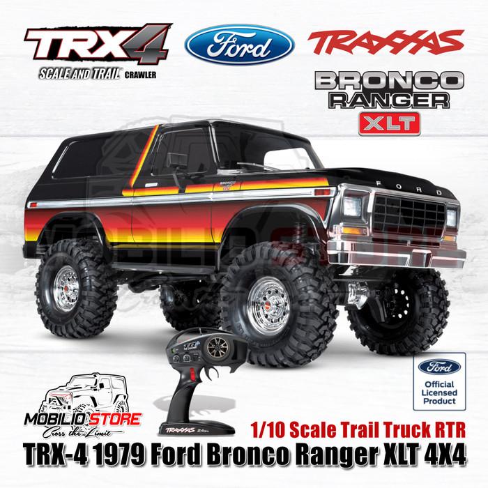 Traxxas TRX4 TRX-4 1979 Ford Bronco Ranger 4X4 1/10 Scale Trail Truck