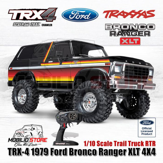 Traxxas TRX4 TRX-4 1979 Ford Bronco Ranger 4X4 1/10 Scale Trail Truck
