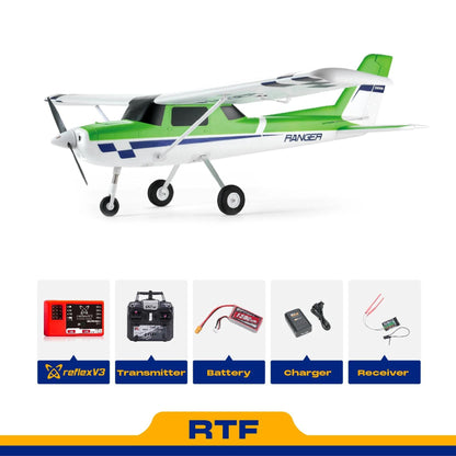 FMS 1220mm Ranger EP V2 Dengan Reflex V3 RTF Siap Terbang #FMS147RGN-REFV3 Pesawat RC Aeromodeling