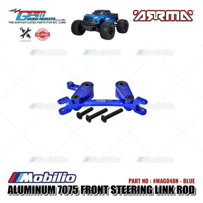 GPM Part #MAG048N Alloy Steering Assembly Arrma Granite Big Rock Senton Vortexs Typhon 4X4 Buggy Monster Truck  Remote Control