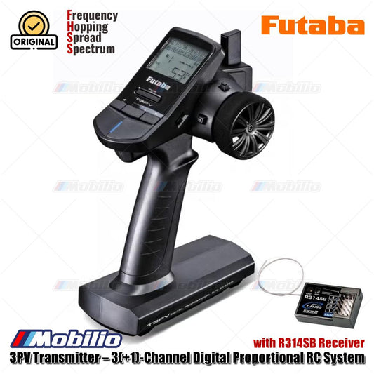 Futaba 3PV Transmitter 3(+1) Channel Digital Proportional RC System