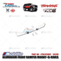 GPM Part #TRX4330FF Aluminium Front Bumper Mount D-rings Traxxas TRX-4 Ford Bronco