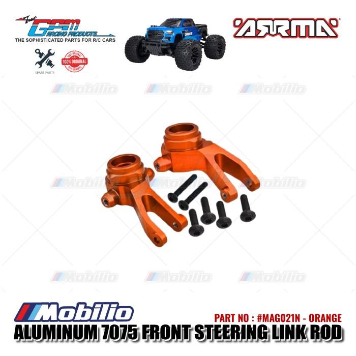 GPM Part #MAG021N Alloy Front Steering Block Arrma Granite Big Rock Senton Vortexs Typhon 4X4 Buggy Monster Truck  Remote Control