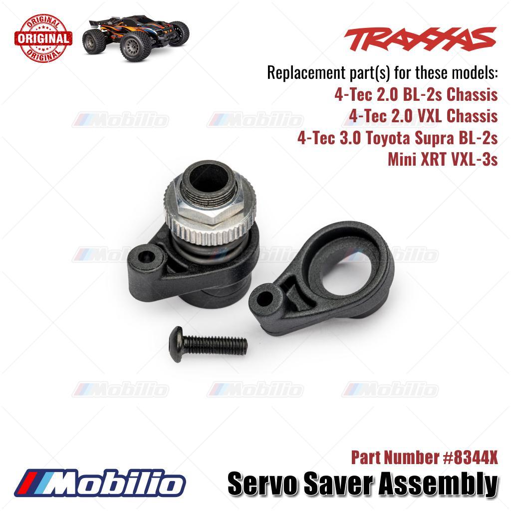Traxxas Part #8344X Servo Saver Assembly RC Mini XRT VXL-3S 4-Tec Chassis