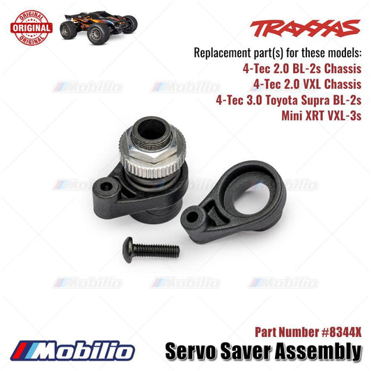Traxxas Part #8344X Servo Saver Assembly RC Mini XRT VXL-3S 4-Tec Chassis