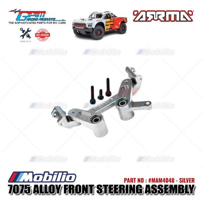 GPM Part #MAM4048 Alloy Front Steering Assembly ARRMA 1/8 MOJAVE 4X4 4S BLX Desert Truck  Remote Control