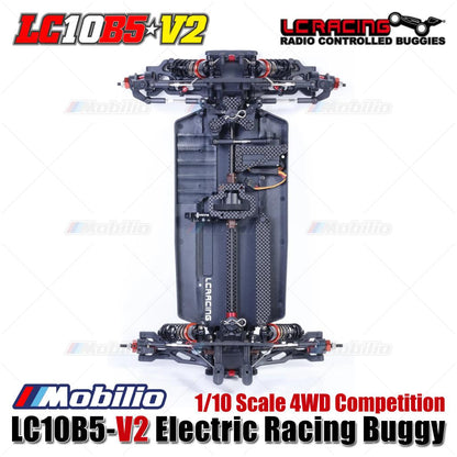 LC Racing LC10B5-V2 Electric Racing Buggy RC 1/10 Scale 4WD Competition Center Differential