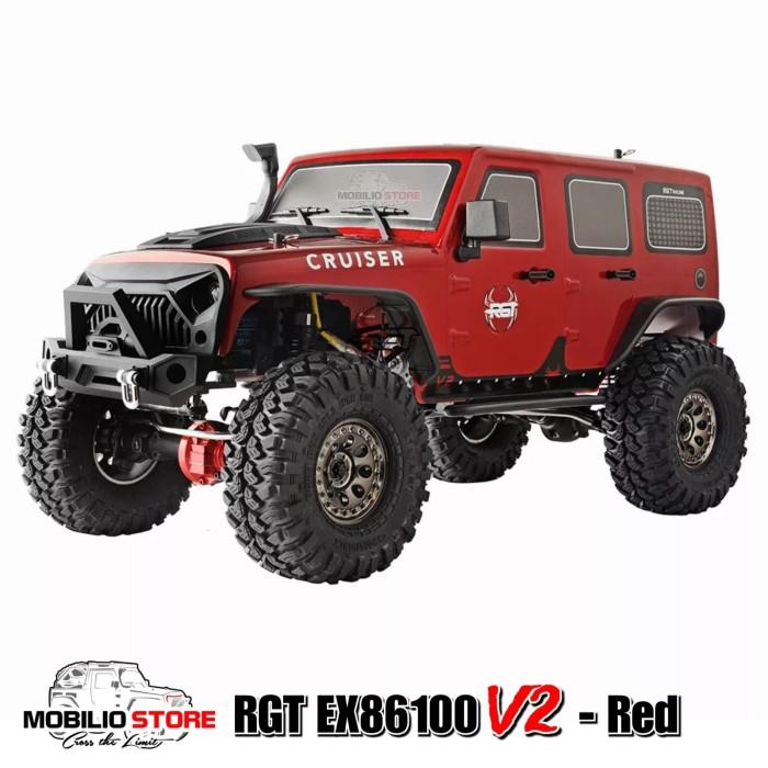 RGT EX 86100 V2 1:10 Skala Rock Crawler Cruiser 4WD Offroad RTR RC Mobil